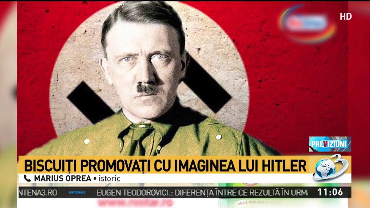 Cum a apărut Hitler pe ambalajul unor pachete de biscuiți din România! E scandal național după campania de popularizare