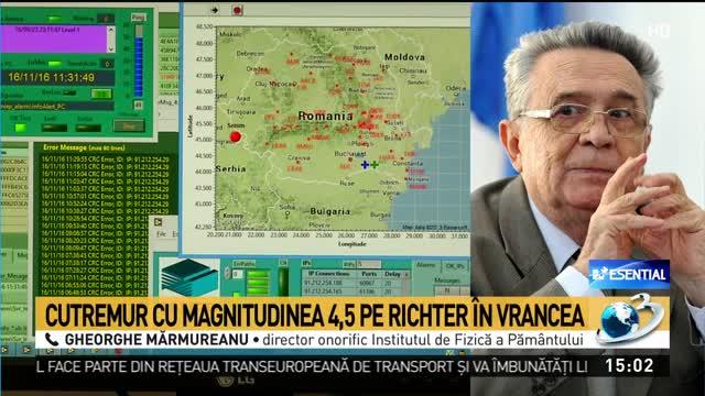 Cutremur puternic în România. Gheorghe Mărmureanu, directorul onorific al INFP, prima reacție: ”Când spuneam că se rupe în două...”