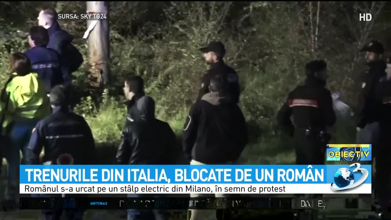 Un român a făcut haos la Milano, după cearta cu soția! Ce l-a supărat atât de tare încât a blocat trenurile | VIDEO