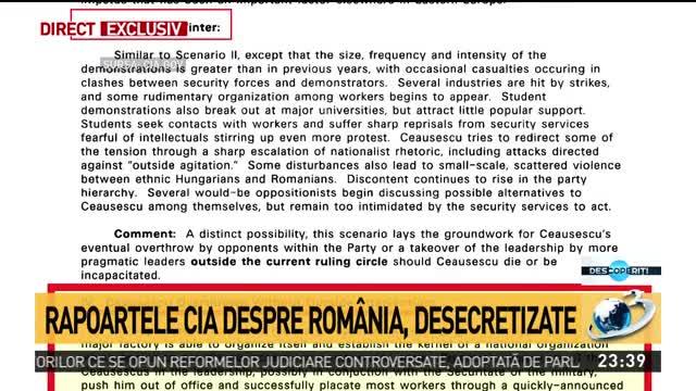 Documente-bombă CIA despre dărâmarea lui Ceaușescu! Cine trebuia să îi ia locul dictatorului!