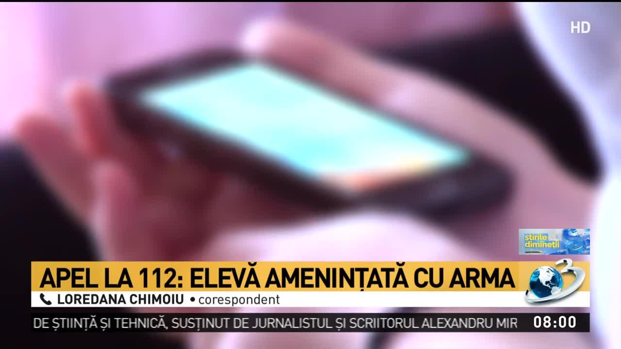 O elevă, lovită și amenințată cu arma, în căminul unui liceu din Iași! Un profesor a dat alarma la 112! Video