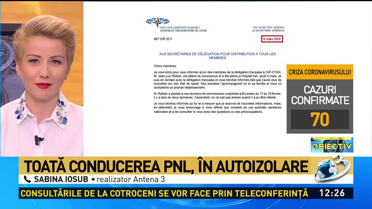 Iresponsabilitatea PNL. Cum au ignorat senatorul PNL, depistat cu coronavirus, și Ludovic Orban toate protocoalele de prevenție
