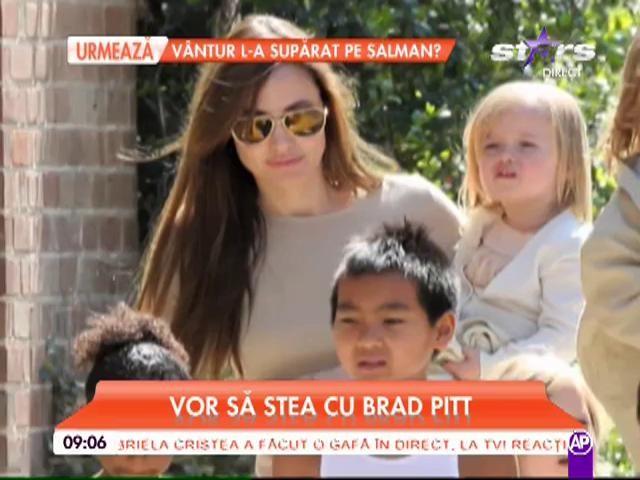 Lovitură dură pentru Angelina Jolie! Copiii refuză să rămână alături de ea. Își doresc să se mute cu tatăl lor