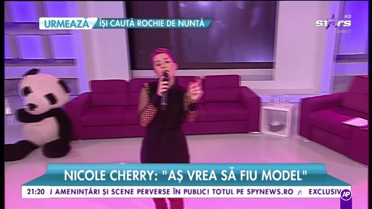 VIDEO! ”Cuvintele tale” ne inspiră: De când este majoră, Nicole Cherry are apariții tot mai sexy!