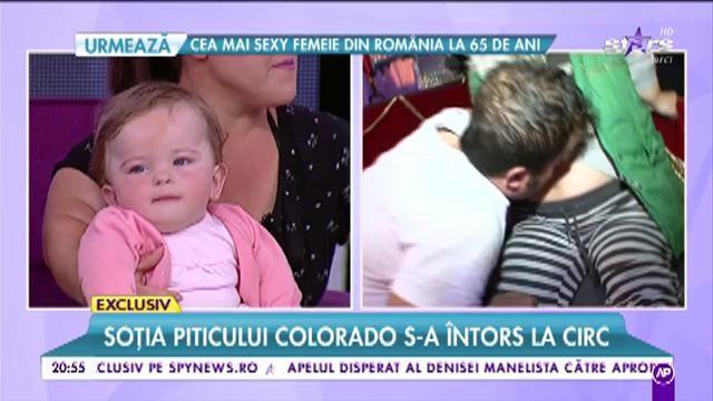 Cea mai cunoscută pitică din România își crește fetița singură. Văduva Piticului Colorado merge înainte pentru micuța ei