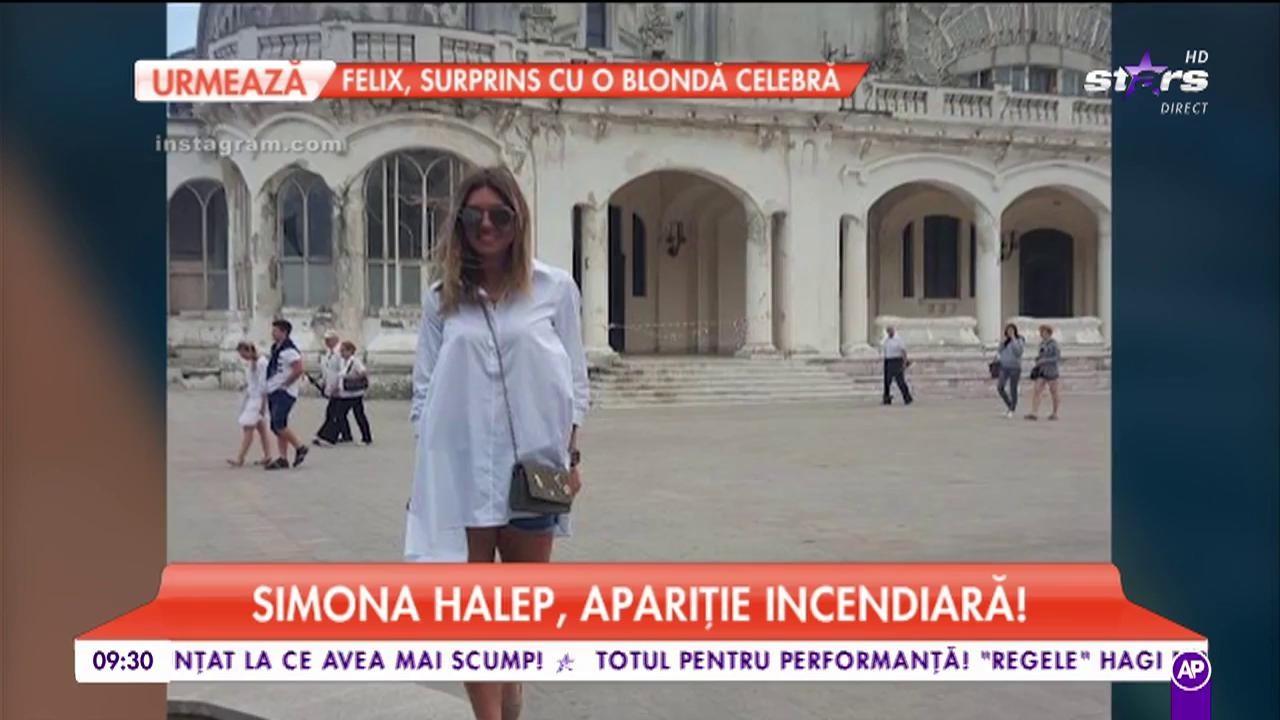 Simona Halep, apariţie incendiară! Şi-a aruncat hainele şi a făcut valuri la plajă: Sportiva, extrem de sexy în costum de baie