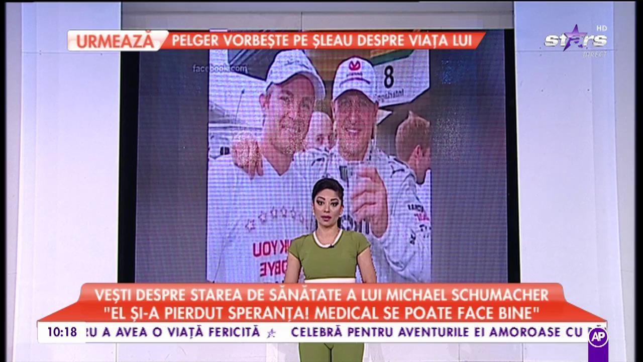 Informații de ULTIMA ORĂ despre starea de sănătate a lui Michael Schumacher: 