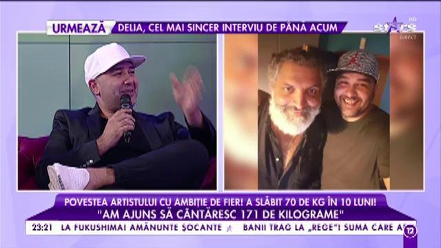E cea mai șocantă transformare din showbizul românesc. Sergiu Ferat, omul care a slăbit 70 de kilograme în mai puțin de un an!