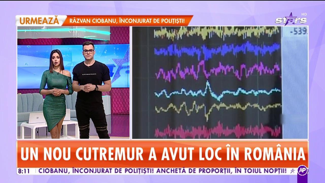 Un nou cutremur a avut loc în România. Seismul s-a produs în judeţul Vrancea
