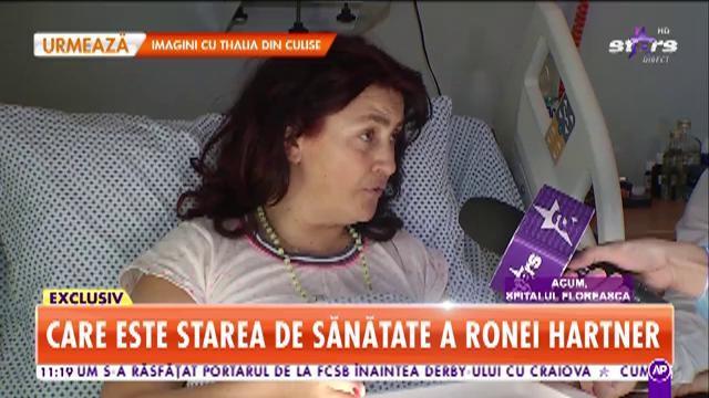 Rona Hartner, mesaje de pe patul de spital. Artista luptă cu boala prin rugăciune: „Vă rog să vă rugați pentru mine”