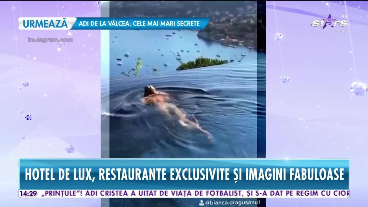 Imagini din vacanța de vis a Biancăi Drăguşanu şi a lui Alex Bodi! Cei doi se răsfață în paradisul milionarilor! | Video