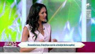 Ce lecții a învățat Ruxandra Luca de la cei trei copii ai ei și cu ce sfaturi utile vine