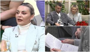 Mireasa sezonul 10, 22 octombrie 2024. Ionela a primit o scrisoare de la familia ei și a simțit nevoia să stea de vorbă cu Robert