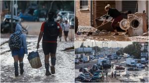 Imaginile dezastrului creat de inundațiile din Spania. Ce se întâmplă cu românii dați dispăruți. Anunțul MAE!