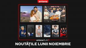 Noutățile lunii noiembrie în AntenaPLAY