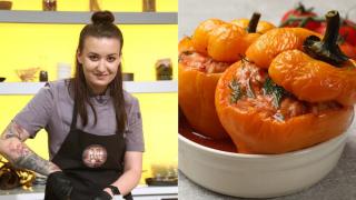 Rețeta rapidă și delicioasă de ardei umpluți de post a lui Chef Roxana Blenche. Care e ingredientul secret