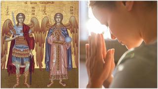 Ce rugăciune se rostește de Sfinții Mihail și Gavril. Marea sărbătoare este prăznuită pe 8 noiembrie