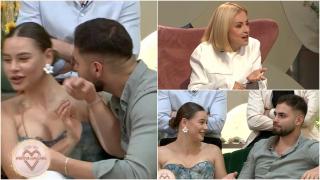 Mireasa, sezon 12. Sorin a încercat să o pupe pe Diana, în direct. Ce a urmat în platou: „Tu vrei o relație cu colegul”?