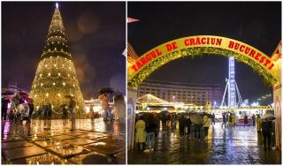 Prețurile de la târgurile de Crăciun din București 2025. Cât te costă să mergi la Piața Constituției sau la Piața Universității