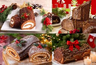 Prăjitura Bușteanul de Crăciun (Buturuga de Crăciun) sau Bușteanul de Yule