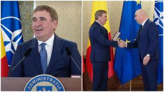 Gheorghe Hagi a fost decorat cu Ordinul Naţional „Steaua României