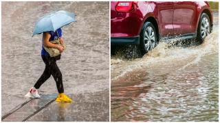 Avertizare ANM de ploaie și descărcări electrice. Meteorologii au emis și un cod galben de vânt puternic. Ce zone sunt afectate