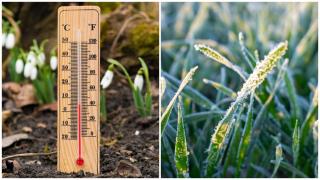 Avertizare meteo de vreme deosebit de rece, brumă și precipitații mixte. Până când este valabilă alerta ANM