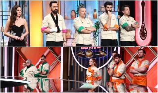 Chefi la cuțite, 20 mai 2025. Doi concurenți au fost eliminați. Unul dintre Chefi a ales amuleta salvatoare. Pe cine a ales