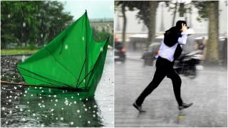 Alertă ANM! Cod galben și cod portocaliu de ploi și vijelii. Ce zone sunt vizate de ciclonul care acoperă România