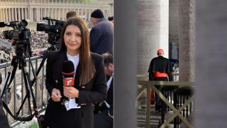 Votul pentru Papa - Observator Antena 1, transmisiuni în direct de la Vatican. Mădălina Iacob, trimis special