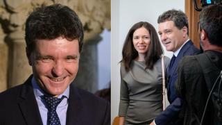 Ținuta discretă pe care a ales-o Mirabela Grădinaru, partenera lui Nicușor Dan, la dezbaterea prezidențială de pe 8 mai