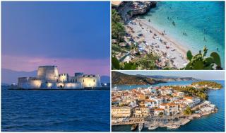 Cum arată Nafplio, stațiunea din Grecia rămasă „ascunsă” de turiști! Prețuri mici, peisaje superbe. Românii merg cu mașina