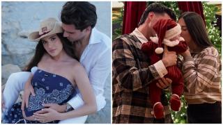 Fiul lui Ianis Hagi a împlinit cinci luni. Ce imagine înduioșătoare a publicat Elena Hagi cu băiețelul lor