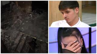 Clipe de coșmar pentru Mihaela și Ștefan de la Mireasa. Casa băiatului, mistuită de flăcări: „Suntem distruși”