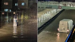 Dezastru în Istanbul! Mașini luate de ape, străzi transformate în râuri și un copil mort. Imagini dramatice