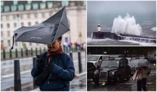 Haos în Marea Britanie din cauza furtunii Austen! Aeroporturi închise, zboruri anulate și mii de locuințe fără curent electric