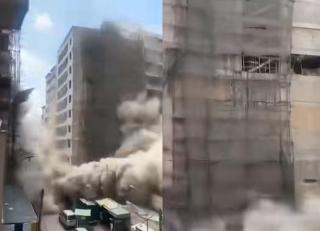 Clădire de 18 etaje, prăbușită în Kenya! Mai multe persoane ar putea fi prinse sub dărâmături. Operațiune de salvare
