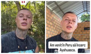 Un influencer român a mers în jungla din Peru pentru a încerca ayahuasca. Ce a povestit despre experiența trăită