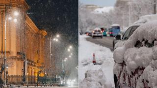 Avertizare ANM: un nou ciclon deasupra României aduce ninsori abundente în weekendul 21-22 februarie. Ce zone sunt afectate