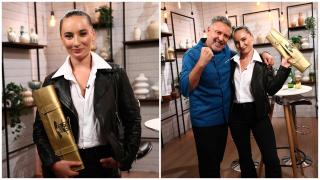 Cine este Marina Luca. Cuțitul de aur al lui chef Sautner din sezonul 17 Chefi la cuțite a gătit deserturi pentru mari celebrități