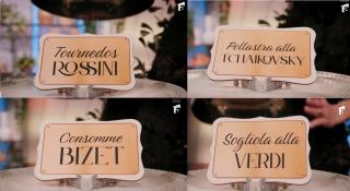 Preparate inspirate din operele unor compozitori la Chefi la cuțite. Vinul de însoțire care se potrivește perfect