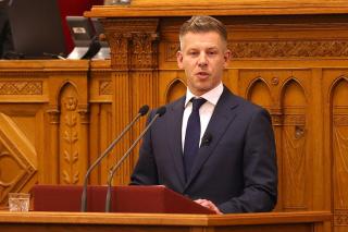 Péter Magyar a venit cu cei trei fii ai săi la învestire. Cum arată mama băieților, de care premierul e divorțat