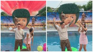 Bogdan de la Ploiești și iubita Vanessa, „gender reveal” neașteptat. Ce au anunțat la o petrecere la piscină