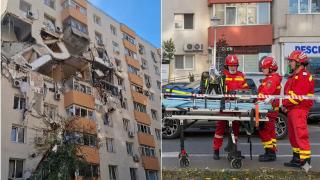 Ce a apărut în fața blocului din Rahova, unde a avut loc explozia devastatoare, la 7 luni de la tragedie. Gestul a emoționat țara