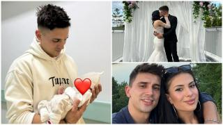 Maria și Cristian Stanciu, câștigătorii sezonului 11 Mireasa, și-au botezat fiul. Imagini superbe cu Rareș Gabriel