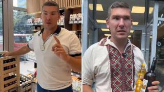 Prețul unui litru de ulei de floarea soarelui în magazinul lui Călin Donca din Piața Victoriei: „Cadoul meu pentru bucureșteni”