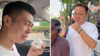 Ce se întâmplă la porțile grădinițelor din China. Tații izbucnesc în plâns după ce își lasă copiii