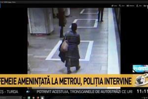 ULTIMA ORĂ! ”Nu scapi de mine!” Un nou incident extrem de grav la metrou. Poliția Capitalei o caută pe agresoare și publică imagini cu ea!