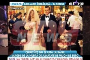 Imagini senzaţionale! Cum a arătat nunta de jumătate de milion de euro a lui Vlad Chiricheş