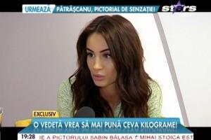 Toată lumea vrea să slăbească, ea nu! Geanina Ilieş se străduiește să mai pună câteva kilograme!